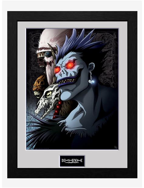 Death Note Framed Poster Shinigami | Hot Topic