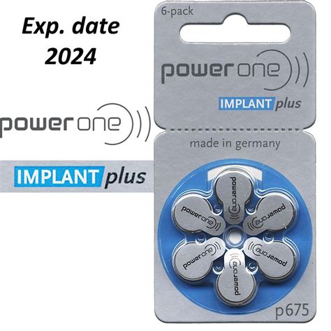 Jual Baterai Implan Cochlear Implant Power One Implant Plus Baterai