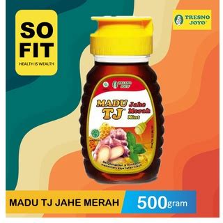 Jual Madu TJ Jahe Merah 500gr / Madu TresnoJoyo / Madu Kurma | Shopee ...