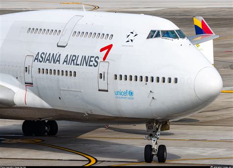 HL7428 Asiana Airlines Boeing 747 48E Photo By Jhang Yao Yun ID