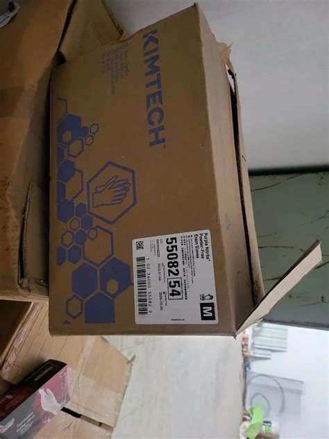 Kimtech Kimberly Clark Purple Nitrile Gloves Kc 500 Powder Free At Rs