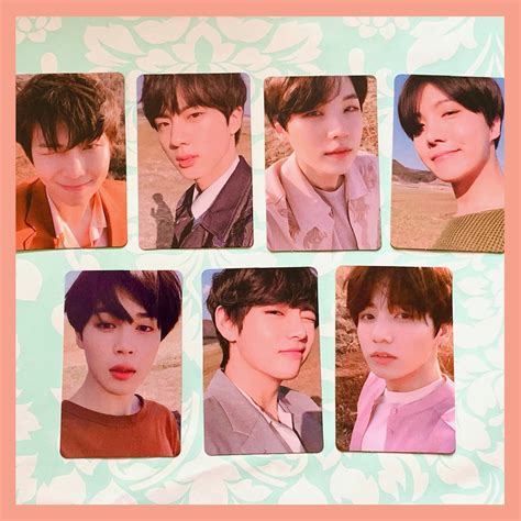 Bts Love Yourself Photocards Pcs Kpop Etsy