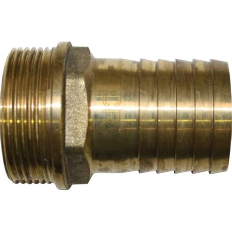 Hose Tail 1 12 Bsp To 40mm Id Hose Dzr Brass