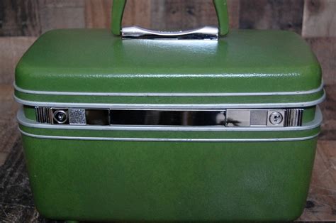 Vintage Samsonite Train Case Vanity Luggage Very Good Etsy