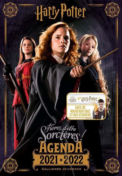 Agenda Harry Potter Fieres D Etre Sorcieres Shopforgeek