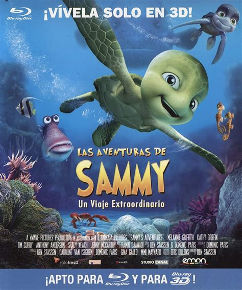 Las Aventuras De Sammy Blu Ray Amazones Ben Stassen Películas Y Tv