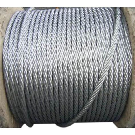 Aluminium Plain Steel Wire Rope Suppliers Manufacturers Exporters