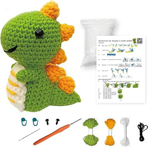 Cvyamku Beginner Crochet Kit Crochet Animal Kit Crochet