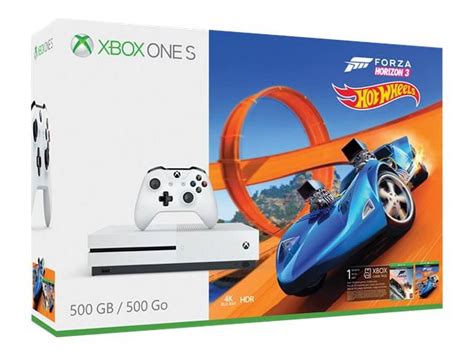 Microsoft Xbox One S Forza Horizon Hot Wheels Bundle Game Console K HDR GB HDD