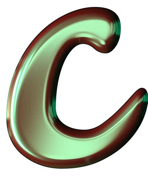 Green Glossy Alphabet 29439645 Png