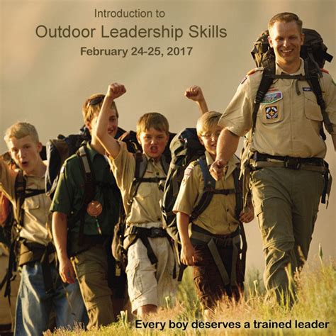 Boy Scout Leadership Training