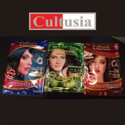 Jual Cultusia Hair Colour Sachet 35ml Shopee Indonesia