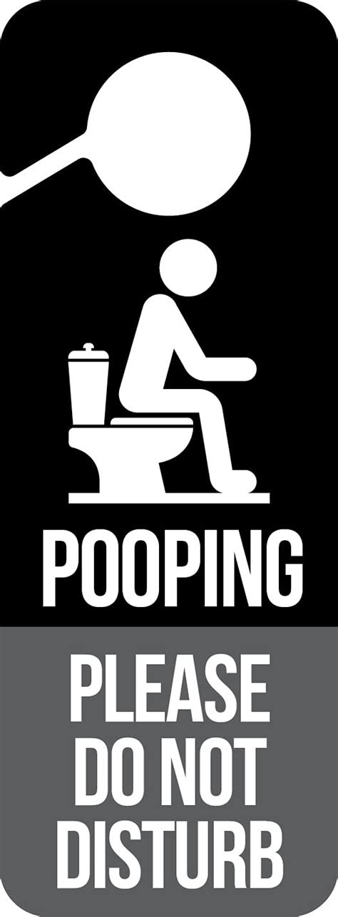 Buy Pooping Please Do Not Disturb Sign Funny Bathroom Occupied Door ...