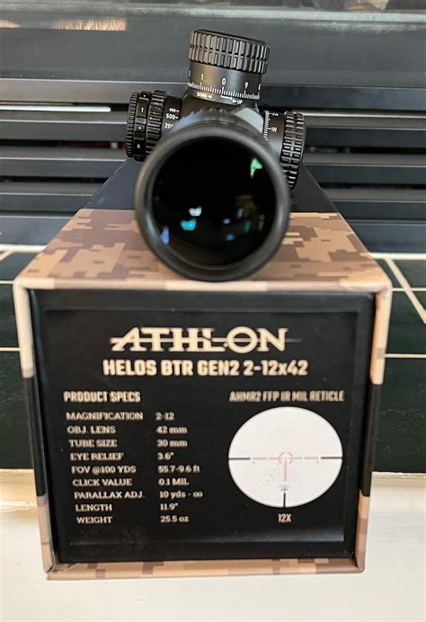 Bnib Athlon Helos Btr Gen 2 2 12x42 Wmil Reticle 24hourcampfire