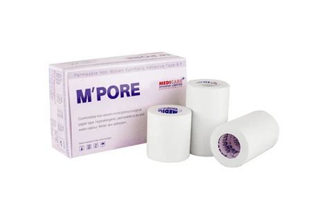 Brand Medicare White Microporous Surgical Paper Tape Box Roll At