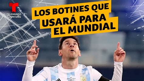 Messi Se Filtran Los Botines Que Usar En El Mundial Catar