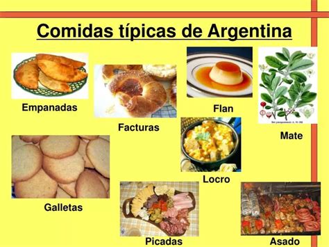 PPT Comidas típicas de Argentina PowerPoint Presentation free