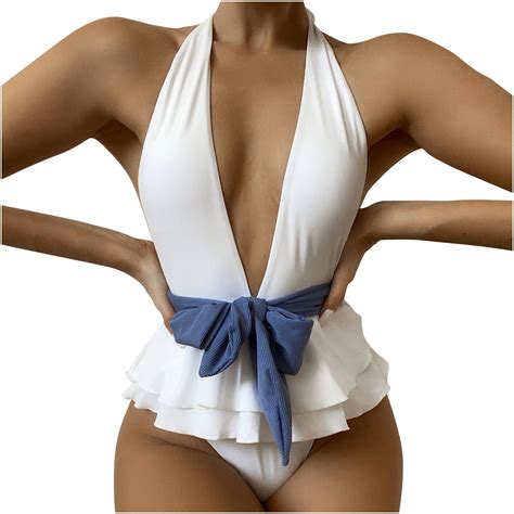 Ichuanyi Woman Swimsuit Clearance Women S Bikini Solid Set Swimsuit