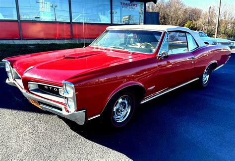 1966 Pontiac Gto Convertible For Sale