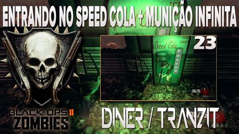 Cod Bo2 Zombies 23 Entrando No Speed Cola Munição Infinita Mp5