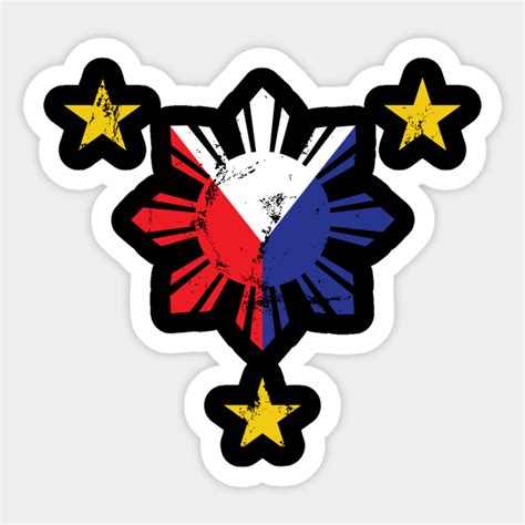 Philippine Flag Pinoy Pride Filipino American Love Of Country