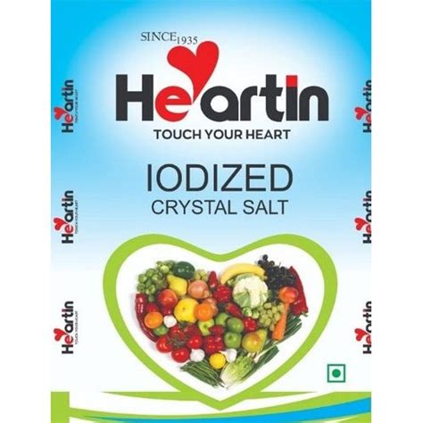 Heartin Iodized Crystal Salt Packaging Size Kg At Rs Kg In