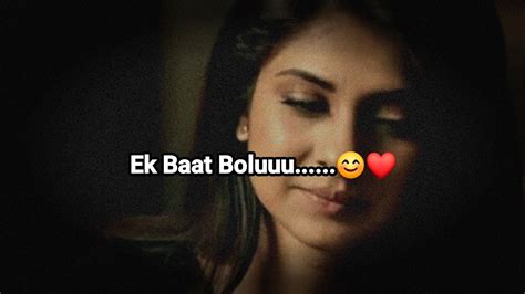 Ek Baat Boluuu😊 Sad Status Sad Girl Status Mood Off Status