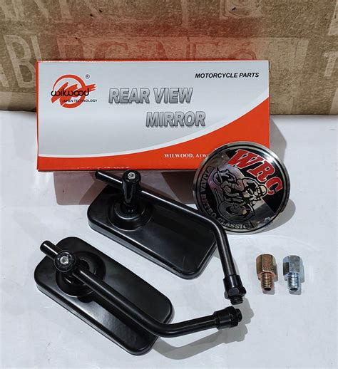 Spion Retro Kotak Daytona Day Hitam Honda Dan Yamaha Lazada Indonesia