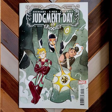 A X E Judgement Day Marvel Peach Momoko Cover St Issue