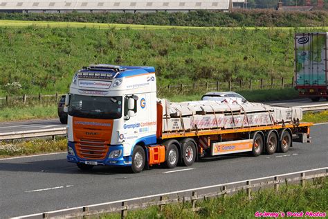 Grampian Continental DAF XF W12GCL M6 Bilsborrow Grimmys Truck