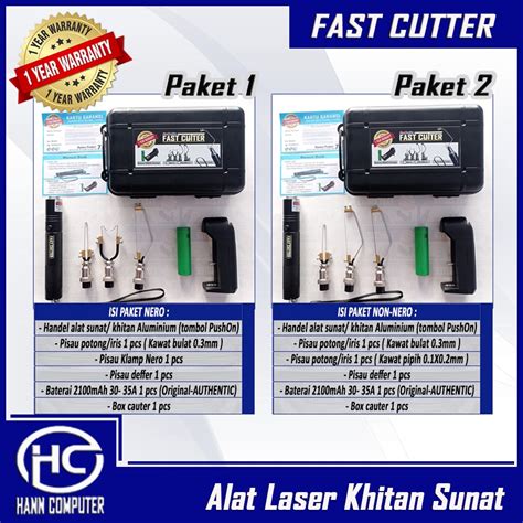 Jual Laser Khitan Sunat Portable Flashcut Sunat Cauter Couter By Fast