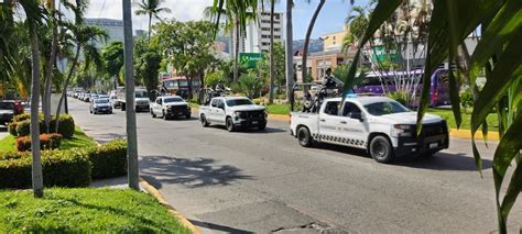 La Jornada 300 Elementos De La GN Llegan A Acapulco Para Reforzar