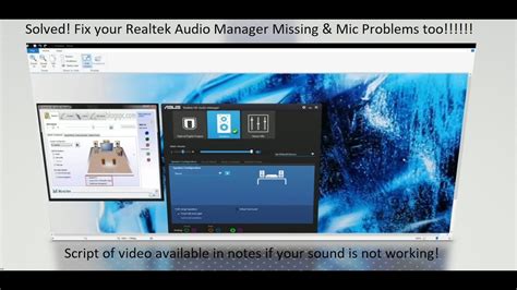 How To Use Headphone Mic On Asus Realtek Hd Audio Manager Teamrot