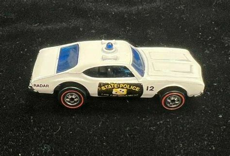Hot Wheels State Police Cruiser Redline Free Shipping