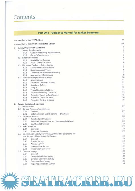 Guidance Manual For Tanker Structures Consolidated Edition