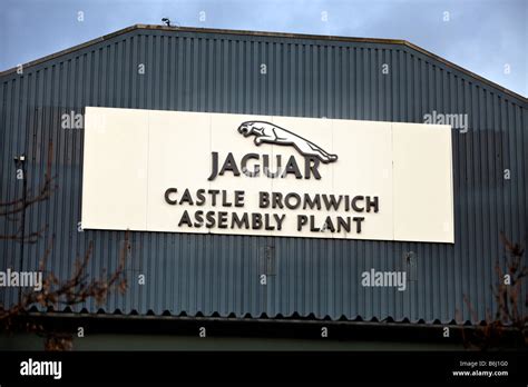 Jaguar Cars Assembly Plant Castle Bromwich West Midlands England Uk