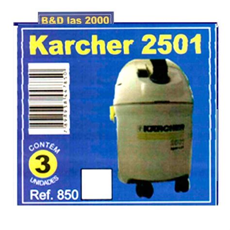KARCHER 2501 / 2601 / 3001