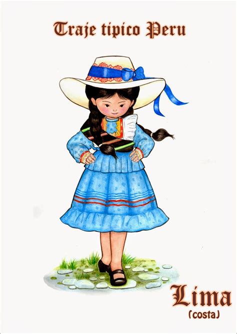 Resultado De Imagen Para Trajes De La Sierra Del Peru Clipart