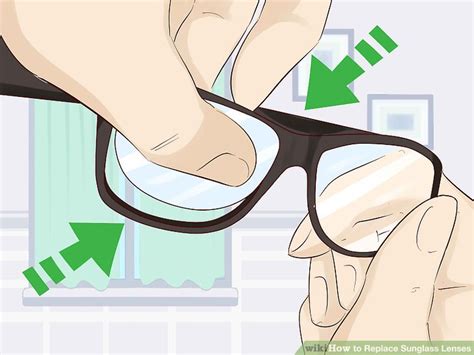 How To Replace Sunglass Lenses With Pictures Wikihow