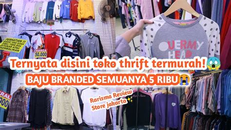 Thrift Baju Blouse Di Toko Thrift Termurah Jakarta Harganya Ribuan