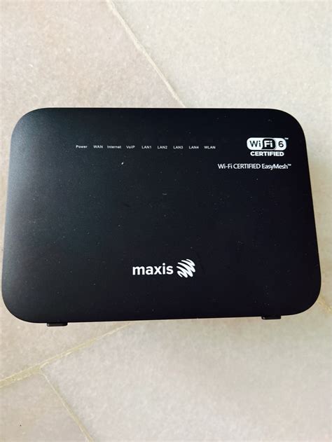 Maxis Fibre Wifi Router Tv Home Appliances Tv Entertainment