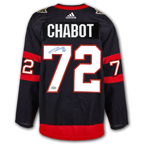 Thomas Chabot Ottawa Senators Adidas Pro Autographed Jersey Nhl Auctions