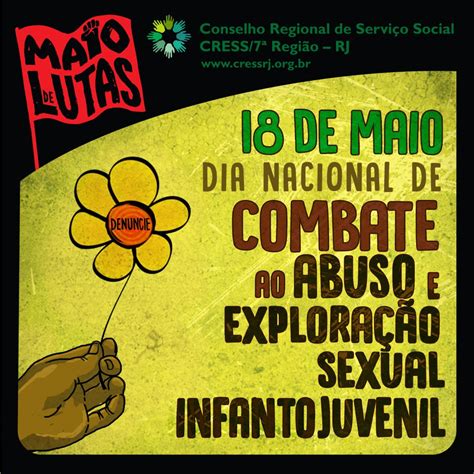 Dia Nacional De Combate Ao Abuso E à Exploração Sexual De Crianças E Adolescentes Cress