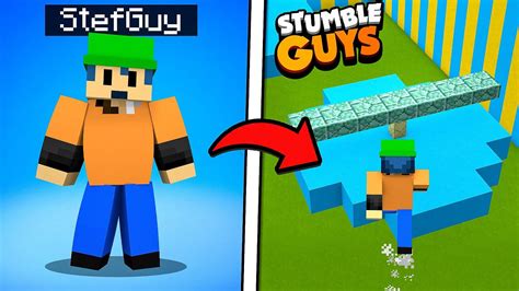 Gioco Un Torneo Di Stumble Guys Su Minecraft Youtube