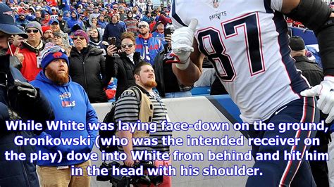 Bill Belichick Apologizes For Rob Gronkowskis Dirty Hit It Was