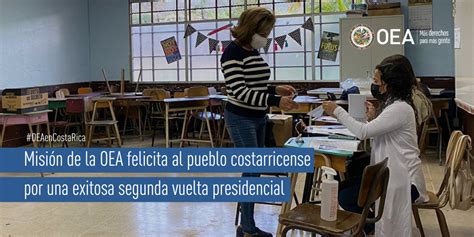 Misi N De Observaci N Electoral De La Oea Felicita Al Pueblo