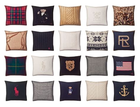 RALPH LAUREN Throw Pillows Cowbuild Lauren Sims Sims 4 Ralph Lauren