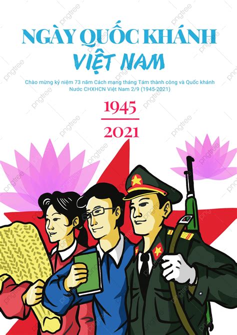 National Day Of The Socialist Republic Vietnam Celebration Template