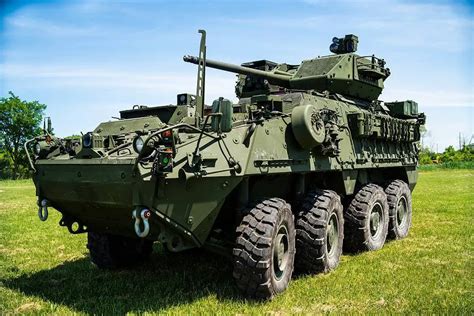 Gdls Stryker A1 8x8 Armored With 30mm Medium Caliber Weapon System Ready For Production