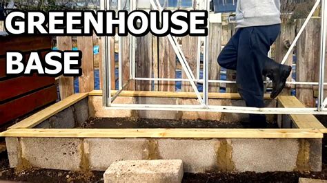 A Simple And Effective Greenhouse Base Youtube